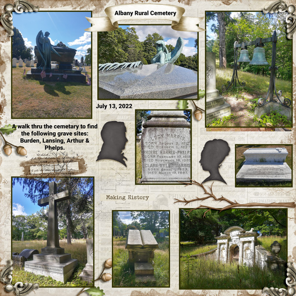 Cemetery Walk - Inspiration Challenge - July 2022