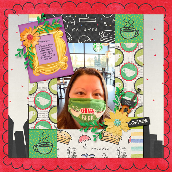 Central Perk Mask