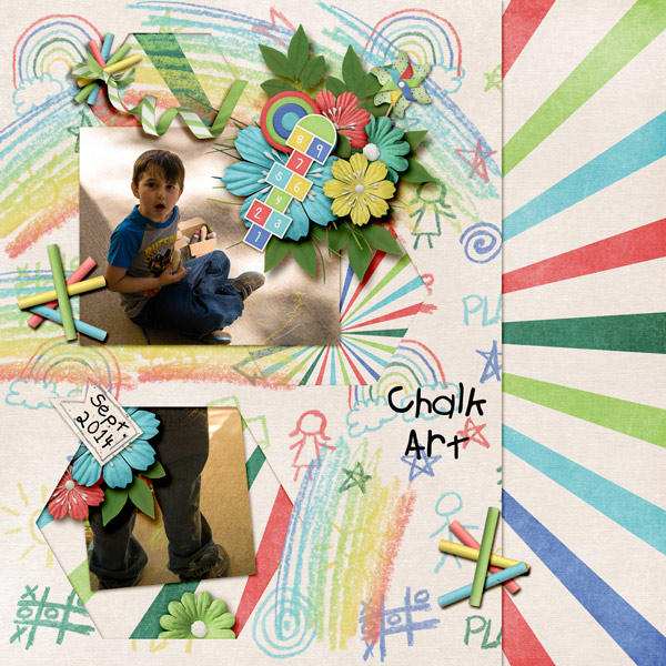 Chalk Art Right Side