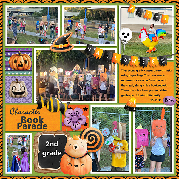 Character Book Parade