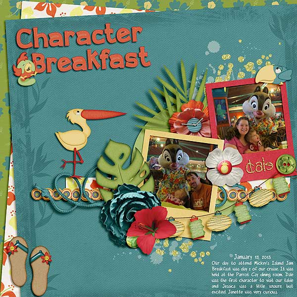 Character Breakfast: Dale