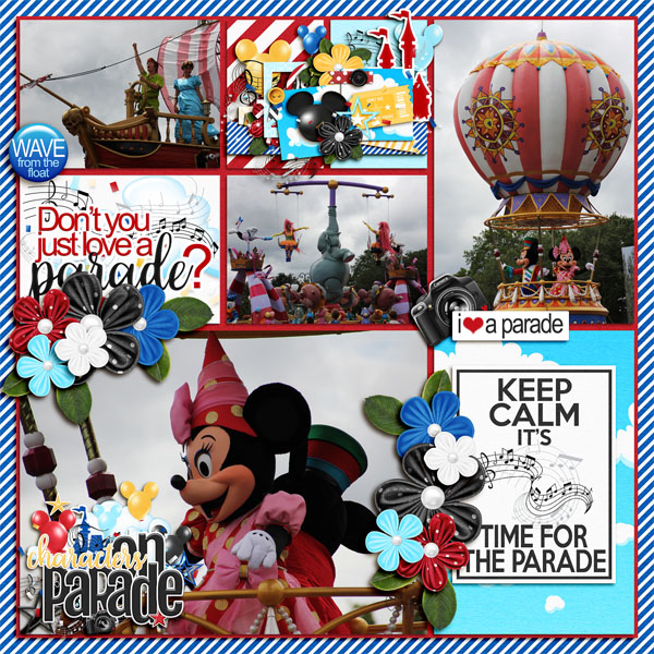 Characters on Parade