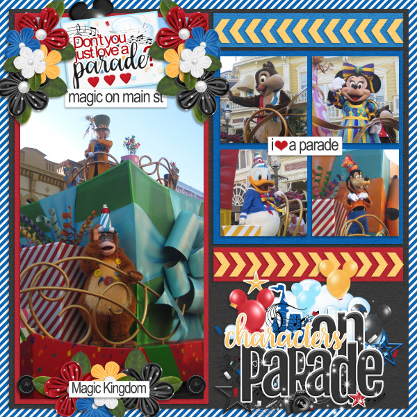 Characters on Parade