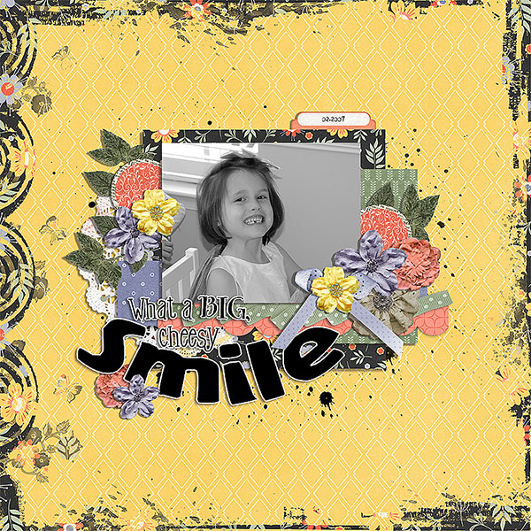cheesy smile