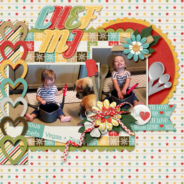 Chef MJ and Sous Chefs Vegas and Ziva