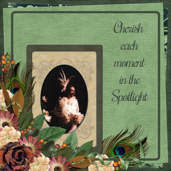 Cherish each moment in the spotlight!