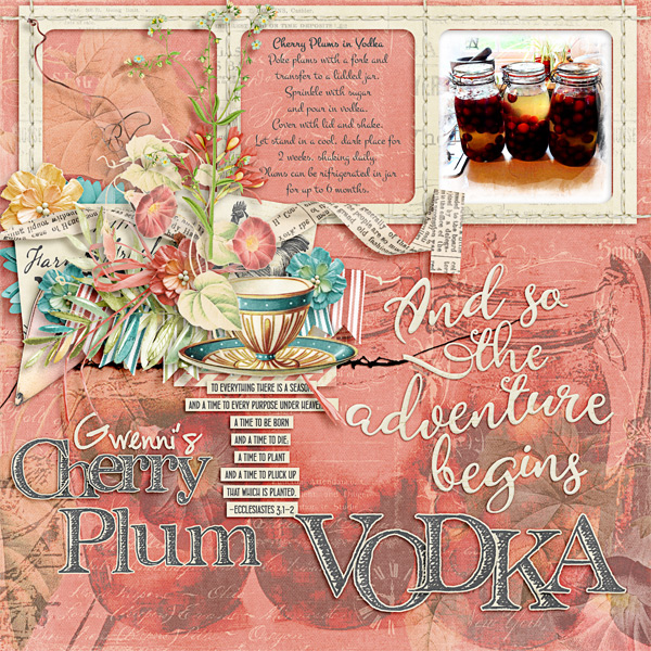 Cherry Plum Vodka