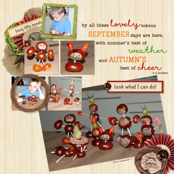Chestnut-figures