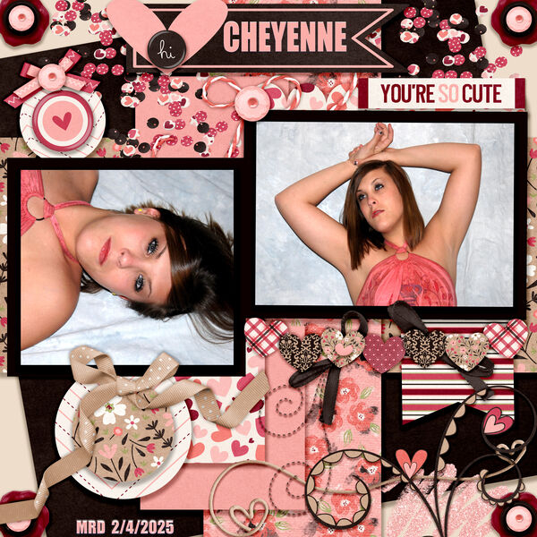 Cheyenne in 2008 Photoshoot