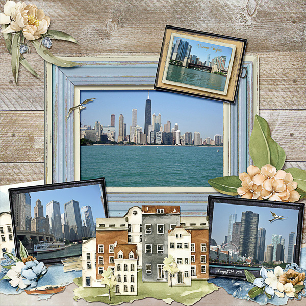 Chicago Skyline by Water