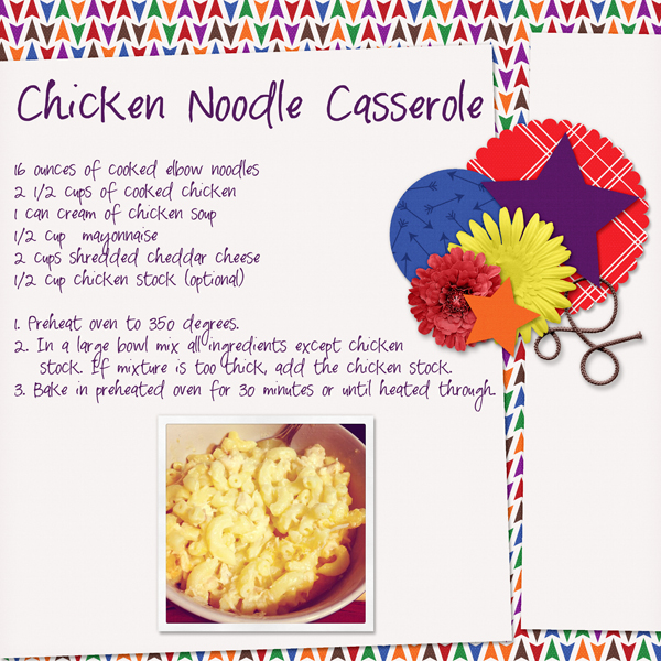 Chicken Noodle Casserole