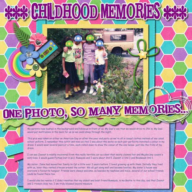 Childhood Memories - One photo so many memories