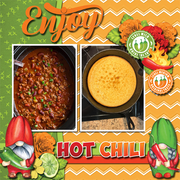 Chili and Corn Bread