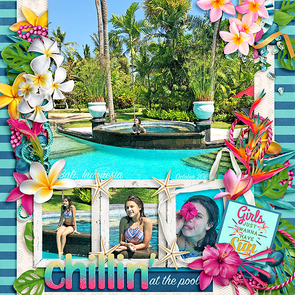 Chillin at the pool