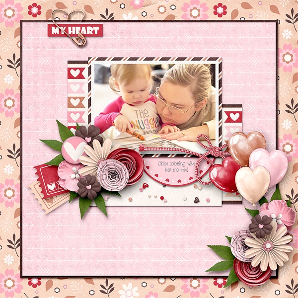 Chloe and her mommy