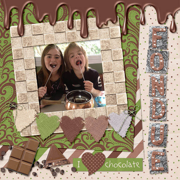 Chocolate fondue