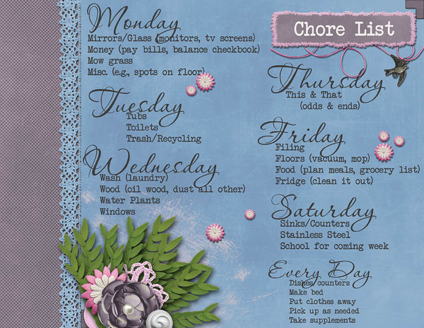 Chore List