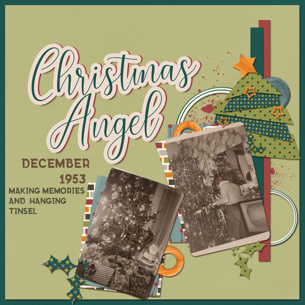 Christmas Angel | Template Challenge
