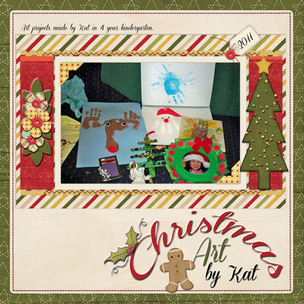 Christmas Art by Kat