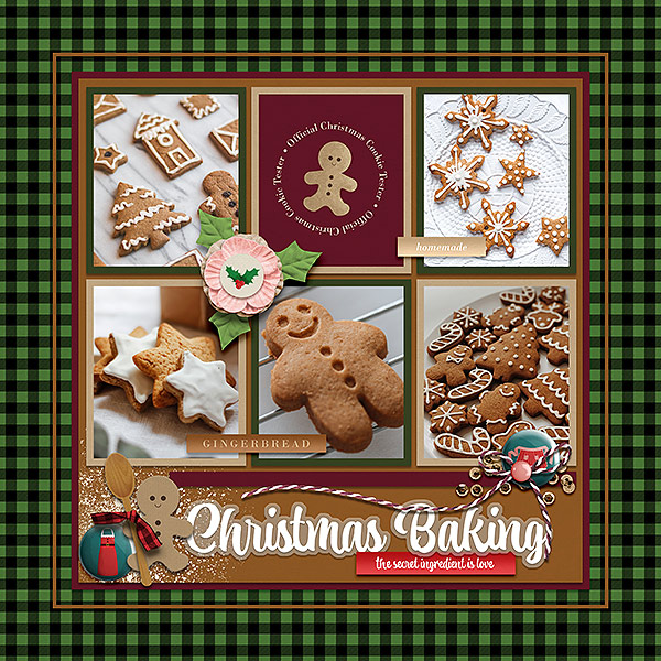 christmas baking
