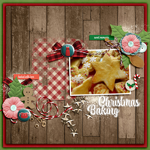 Christmas baking