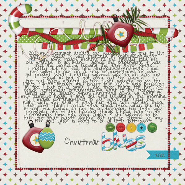 christmas blues