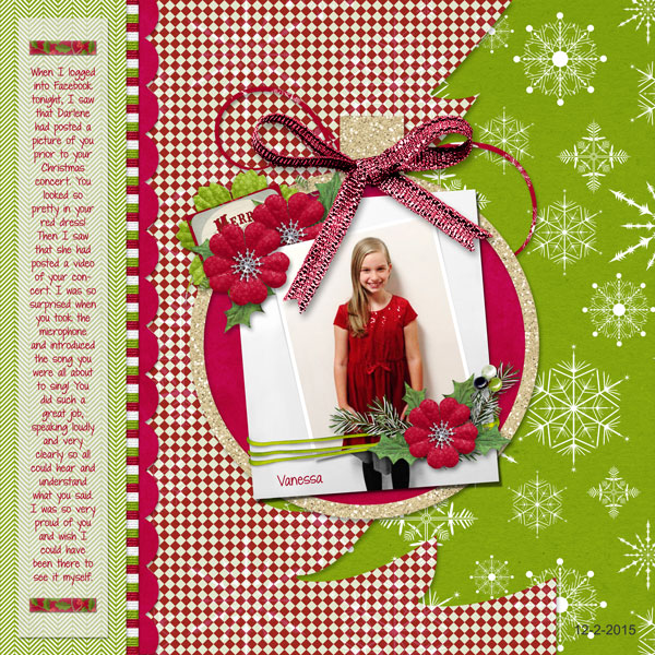 Christmas Concert template 1