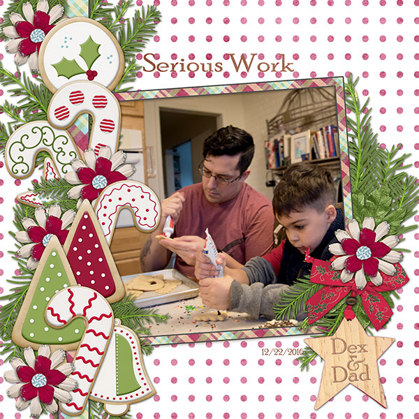 Christmas Cookie Template