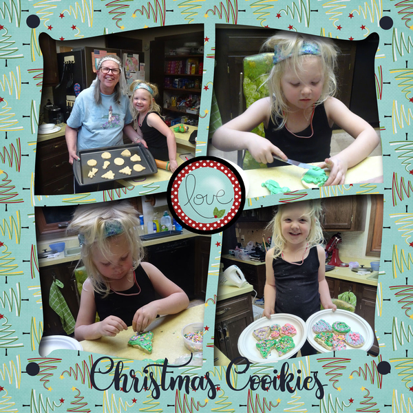 Christmas cookies by Emma