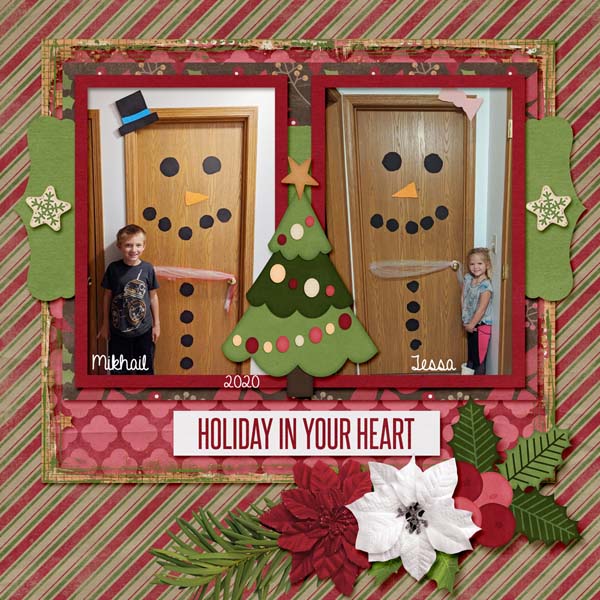 Christmas doors