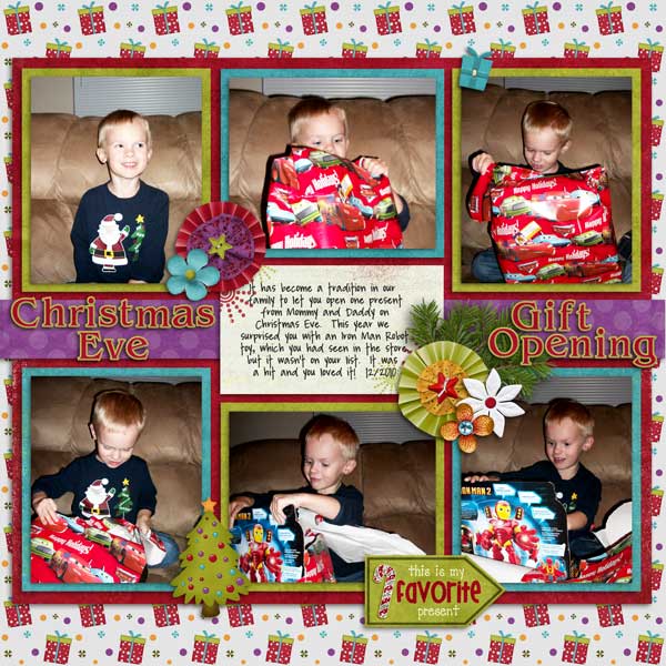 Christmas Eve Gift Opening