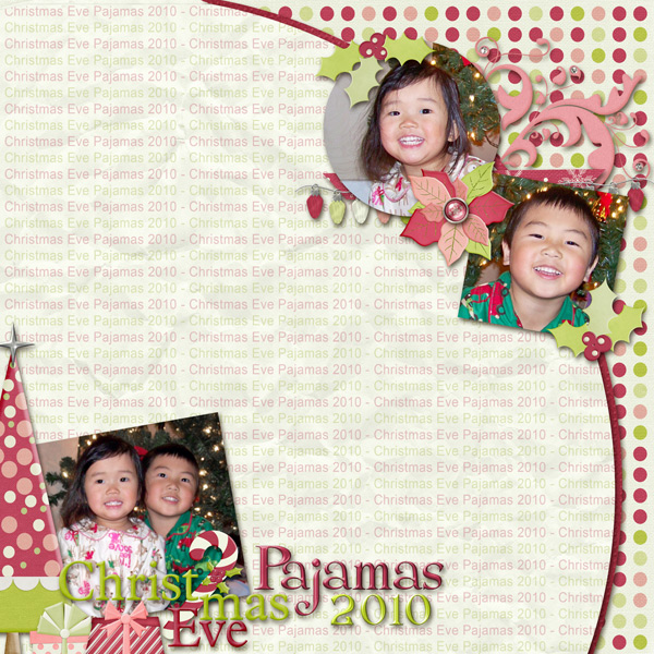 Christmas Eve Pajamas 2010
