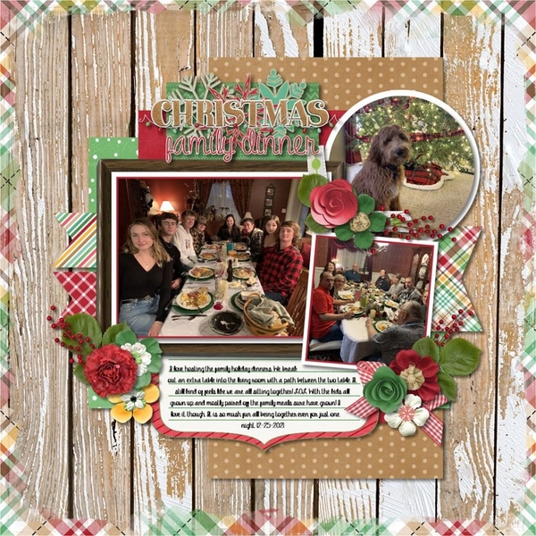Christmas Family dinner