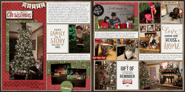 Christmas Family Story Double