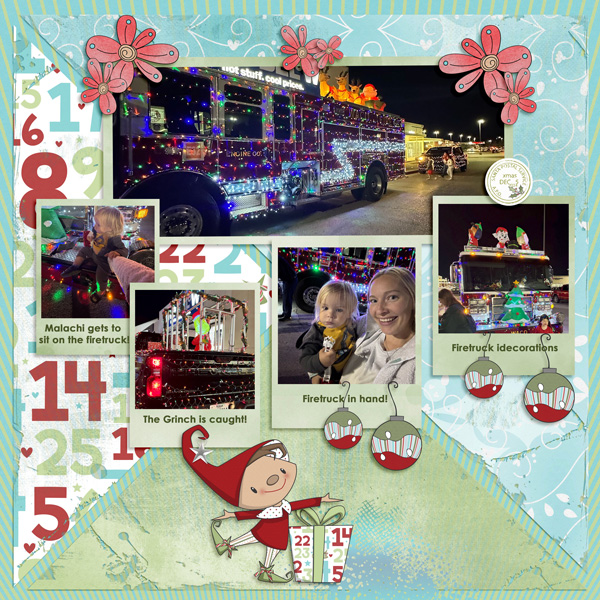 Christmas Firetruck