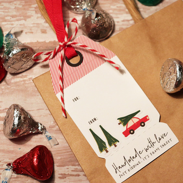 Christmas gift tag