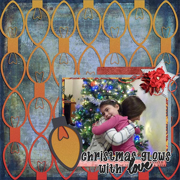 christmas glows with love