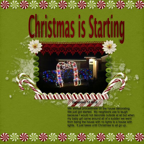 Christmas is Starting