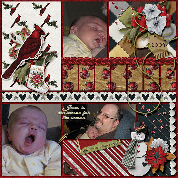 Christmas layouts1