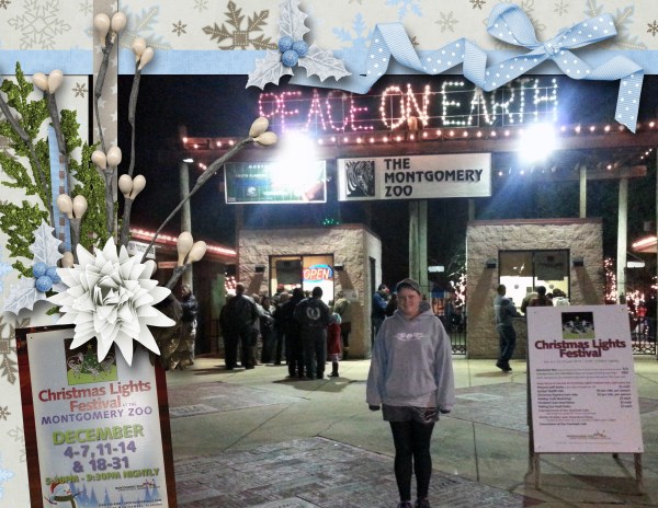 Christmas Lights at the Montgomery Zoo