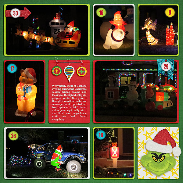 Christmas Lights Scavenger Hunt 2