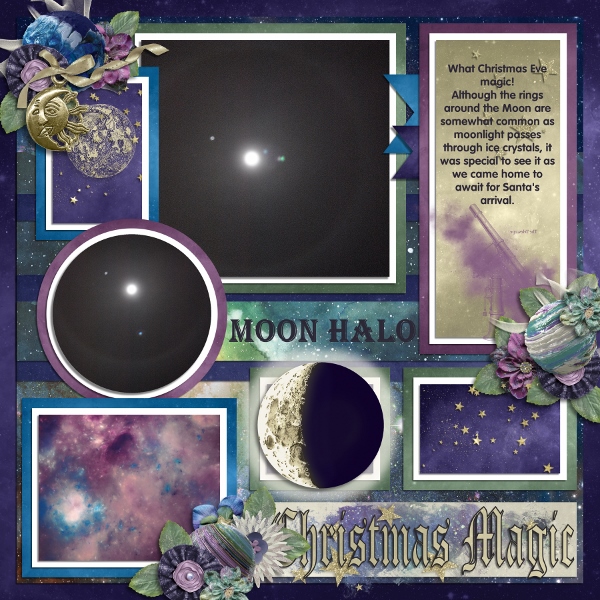 Christmas Magic Moon Halo