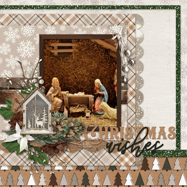 Christmas manger