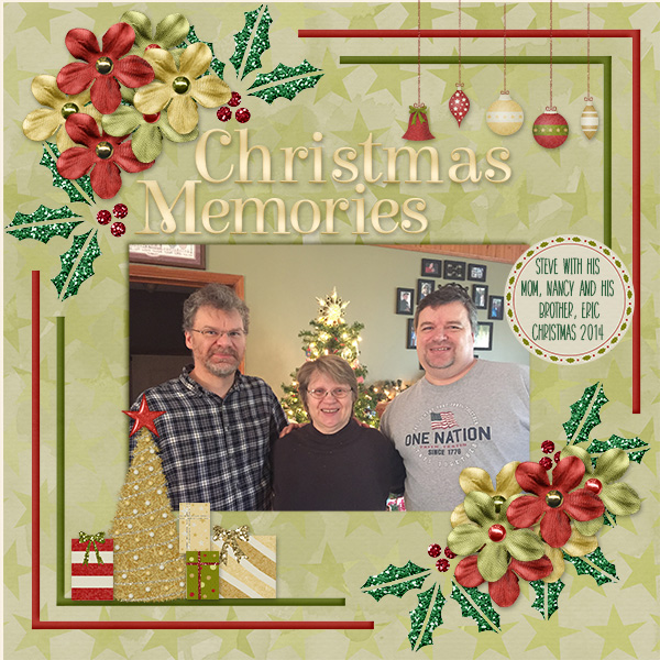 Christmas Memories Template Challenge