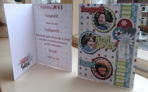Christmas Menu 2013