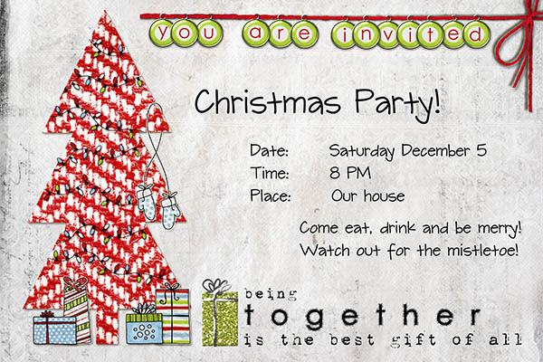 Christmas Party Invite