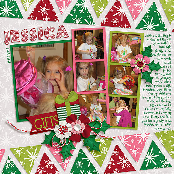 Christmas Presents 2013: Jessica