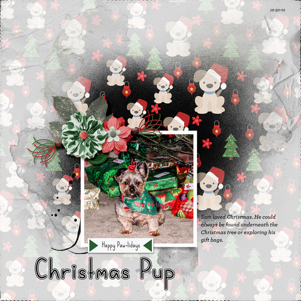 Christmas Pup