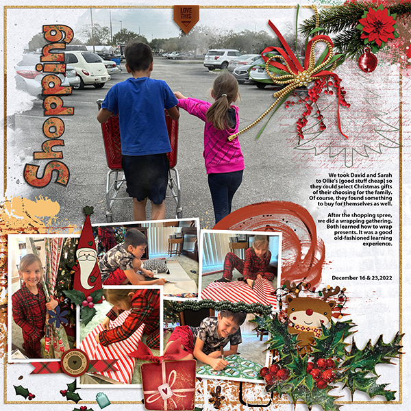 Christmas Shopping and Wrapping