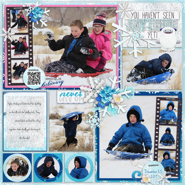 Christmas Sledding